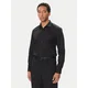 HUGO Srajca Kenno 50570294 Črna Slim Fit