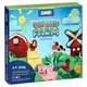 Junior funny clay masa za oblikovanje sa kalupima velika miks farm ( 130779 )