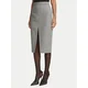 Elisabetta Franchi Ravno krilo GO-254-67E2-V320 Siva Fitted Fit