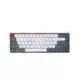 AULA Bežična tastatura F3068 Mehanička sivo/bela