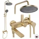 Komplet za prhanje PREMIUM Rea Maxim Brush Gold