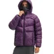 Cropp - Prošivena puffer jakna s kapuljačom - tamno ljubičasta