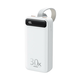 REMAX Back up baterija Bole Series RPP-522 PD QC 20W 22.5W 30000mAh bela