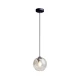 Luster na sajli LATIL 1xE27/60W/230V crna