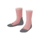 FALKE Nogavice Active Everyday  temno siva / pegasto roza / temno rdeča