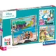 Disney klasične risanke 3x48 kosov Supercolor sestavljanka - Clementoni