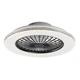 Rabalux Plafonjera sa ventilatorom Dalfon2, 48W, 48,5cm, 3000-6000K, Crno-bela