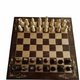 Veliki ogromni ručno izrađeni drveni set za šah 50x50 kutija za šahovsku ploču na poklon