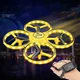 Svetleći dron za noćni let