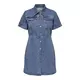 ONLY Dolga srajca ONLMalia moder denim