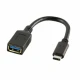 LogiLink USB 3.0 adapter [1x USB 3.1 vtič C - 1x USB 3.0 vtičnica A] črn LogiLink
