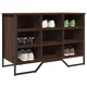vidaXL vidaXL Omarica za čevlje rjavi hrast 90x38x61,5 cm inženirski les, (21325728)