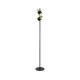 Eglo 79376 - Stojeća lampa FIUMARA 2xE27/60W/230V crna/zlatna
