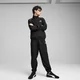 Mens Puma Woven Piping Tracksuit, Black, Size M, Clothing