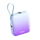 Moxom mx-pb155 fast 10000mah Power bank scp 22.5w qc18w+ pd20w 3a ljubicasti ( BAT9481 )