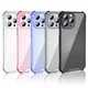 Maska Carbon shield iPhone 14 Plus plava
