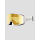 Sinner Sin Valley S Matte White (+Bonus Lens) Goggle double gold oil + double