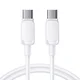 Joyroom Kabel za polnjenje in prenos podatkov USB-C, 60 W, 1,2 m – bel