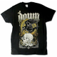 Down Unisex majica Swamp Skull XXL