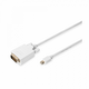 Digitus kabel mini DisplayPort-DVI 2m bel AK-340305-020-W
