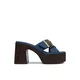 Natikači Guess Jeans CEO-JD421-3 Modra