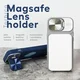 Maska za mobilni telefon iPhone 15 LENS HOLDER, Magsafe, Zelena