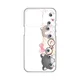 Silikonska maska za iPhone 14 Pro 6.1 Cats Print Skin bela