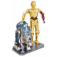 Metal Earth 3D puzzle Vojna zvezd: R2D2 in C-3PO (deluxe set)