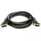 Video kabel DVI (24+1) moški – DVI (24+1) moški, Dual Link - 3 m, oklopljen, črn, razprodaja
