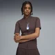 PUMA T7 Tight Tee Women, Clothing, Chocolate Brown, M