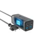 FORCELL Namizni polnilnik F-Energy GaN3: 2 x USB-C + 2 x USB-A, QC 4.0, PD 5A, 100 W