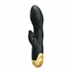PRETTY LOVE - BLACK RECHARGEABLE GOLD PLATED LUXURY VIBRATOR