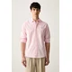 U.S. Polo Assn. safari srajca moška z lanom LINEN BLEND LS