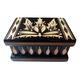 Jewelry box black wooden surprise puzzle box with hidden key magic opening ring holder storage adventure challenge