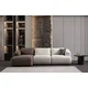 Atelier del Sofa Ugaona garnitura Sofia, 290x105x85 cm, Braon-bela