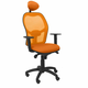Uredska stolica sa uzglavljem Jorquera P&C ALI308C Oranžna