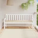 vidaXL Blazina za vrtno klop bež 180x50x7 cm oxford tkanina