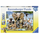 Ravensburger puzzle (slagalice) 300pcs Afrički prijatelji RA13075