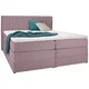 Premium Living Postelja Boxspring Simon, Rožnata,160x200