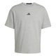 ADIDAS PERFORMANCE Funkcionalna majica D4T X pegasto siva / črna