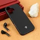Maska za mobilni telefon iPhone 16 MAT TERACELL SKIN, Crna