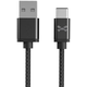 Ghostek - NRGline USB-C 1,8m , Black (GHOCBL005)