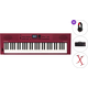 Roland GO:KEYS 3 SET Keyboard z dinamiko Dark Red