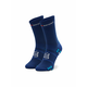 Tekaške nogavice Compressport Pro Racing Socks v4.0 Run High - sodalite/fluo blue