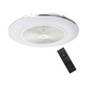 Brilagi - LED Zatemnitvena svetilka z ventilatorjem AURA LED/38W/230V bela + Daljinski upravljalnik