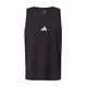ADIDAS SPORTSWEAR Funkcionalna majica črna/bela