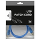 GEMBIRD PP12-1.5M/B Mrezni kabl/ CAT5e UTP Patch cord 1.5m blue