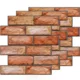 3D Stenska samolepilna tapeta - Rdeča / 1kos KP38460
