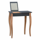 Grafitno siva toaletna mizica z ogledalom Ragaba Dressing Table, dolžina 65 cm