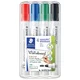 MARKER ZA BIJELU PLOČU 2MM PK4 RECIKLIRANI LUMOCOLOR STAEDTLER 351 WP4